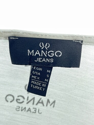 m Beden beyaz Renk Mango Tunik %70 İndirimli.