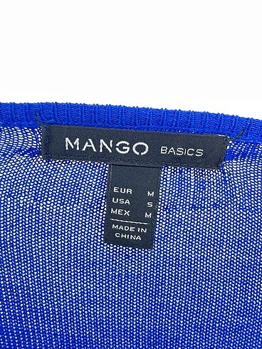 m Beden lacivert Renk Mango Bluz %70 İndirimli.