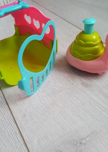 Kalpli Kapaklı Pembe Oyuncak Taşıma Kutusu - Görsel 3