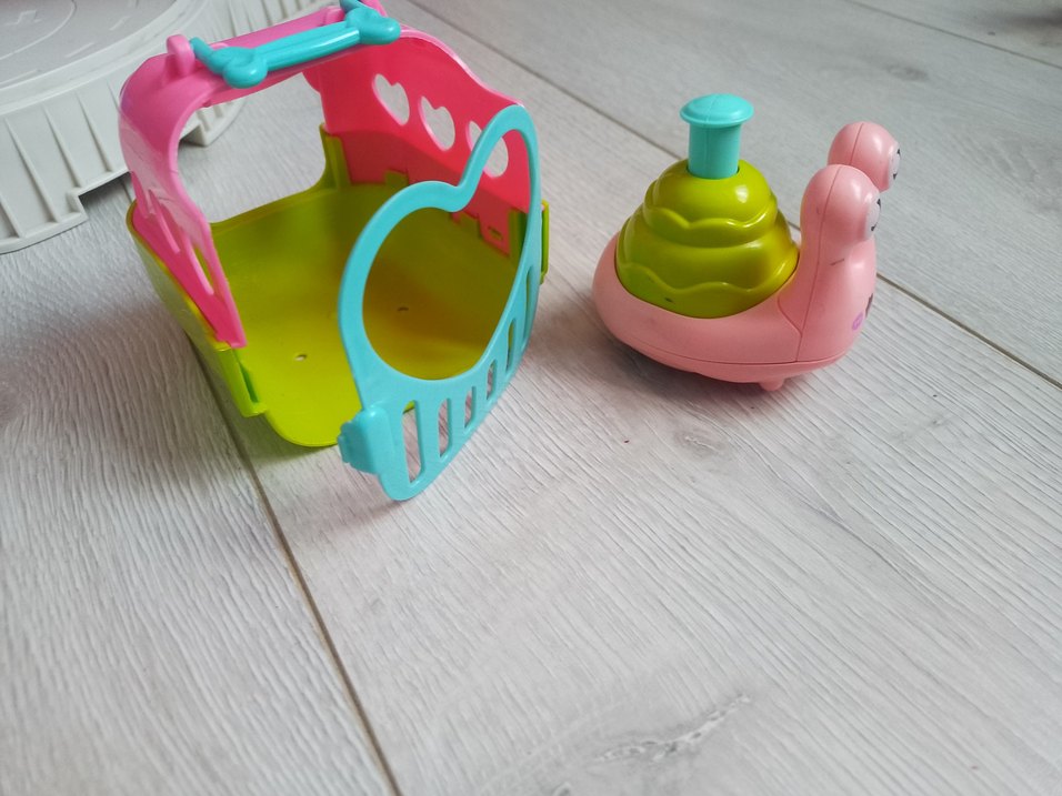 Kalpli Kapaklı Pembe Oyuncak Taşıma Kutusu - Görsel 3