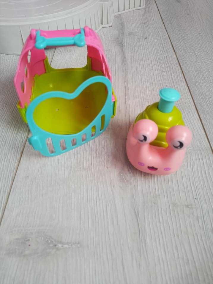 Kalpli Kapaklı Pembe Oyuncak Taşıma Kutusu - Görsel 2