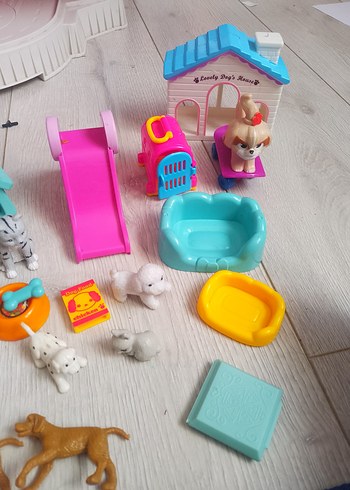 Pastel Renkli Küçük Oyuncak Hayvan Seti - Görsel 3