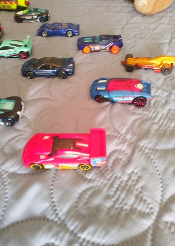 15 renkli Mini Oyuncak Arabalar Seti-hot wheels - Görsel 2