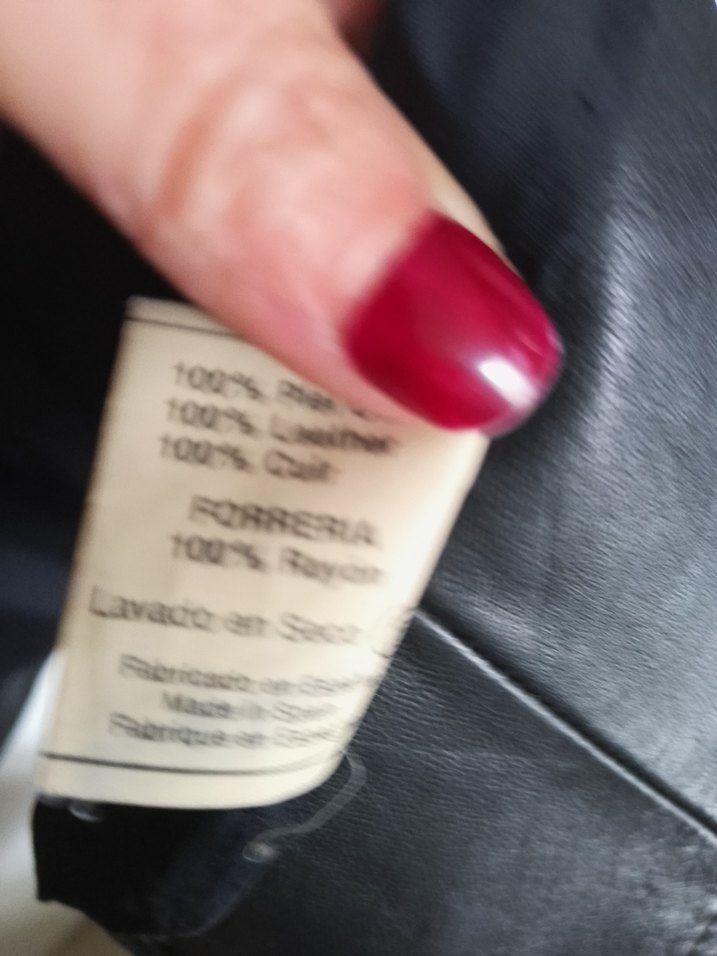 Siyah Deri Uzun Trençkot - Görsel 3