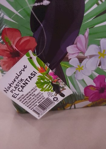 Diğer Renkli Baskılı Plastik elj Çantası