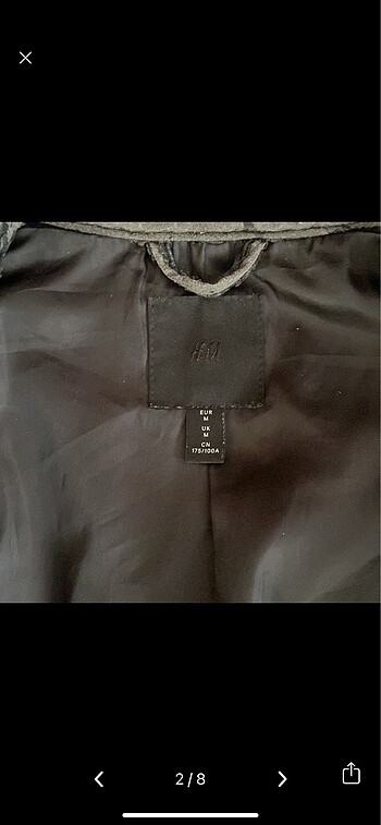 H&M H&M ERKEK DERİ CEKET