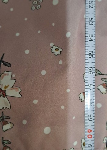 Pembe Baskılı Uzun yağmurluk - Görsel 5