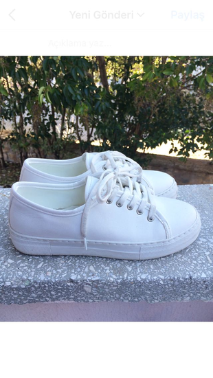 Beyaz shoe butik ayakkabı