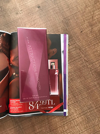 Avon Yeni geldi parfüm