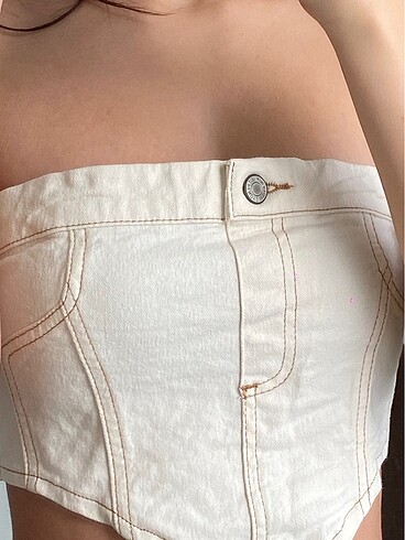 s Beden Denim bluz