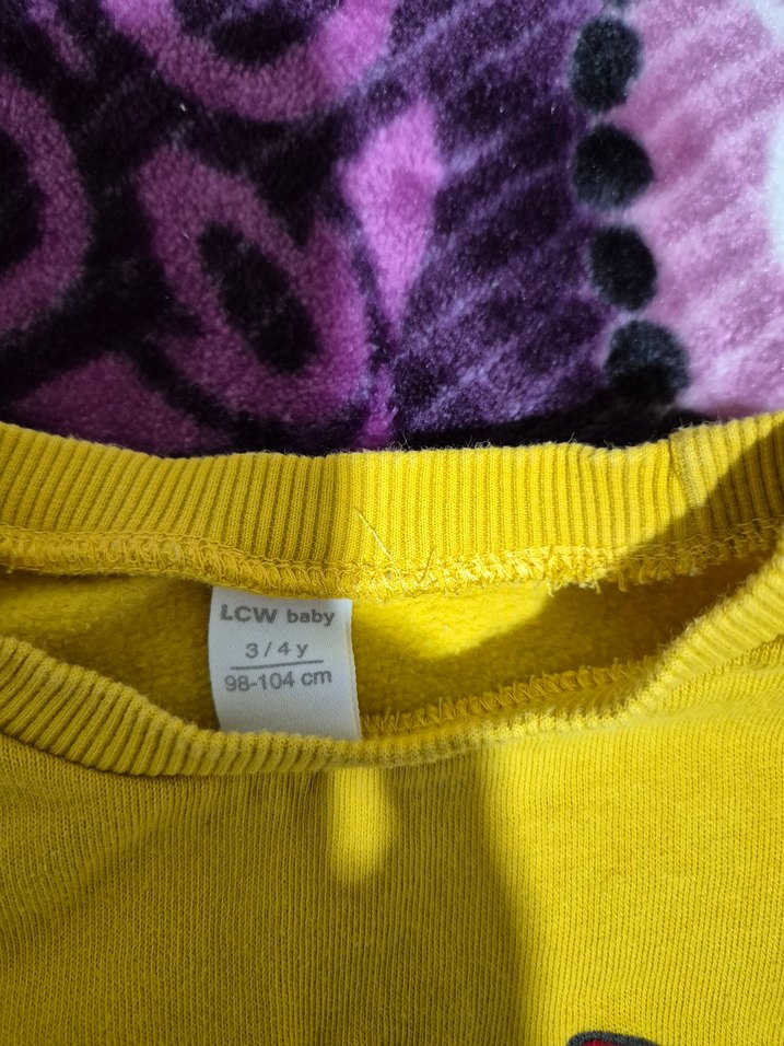 Sarı Uzun Kollu Bebek Erkek Takım - Görsel 4