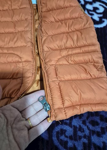 Kahverengi Kürklü Çocuk Kışlık yelek - Görsel 2