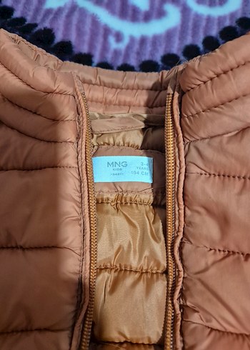 Kahverengi Kürklü Çocuk Kışlık yelek - Görsel 4