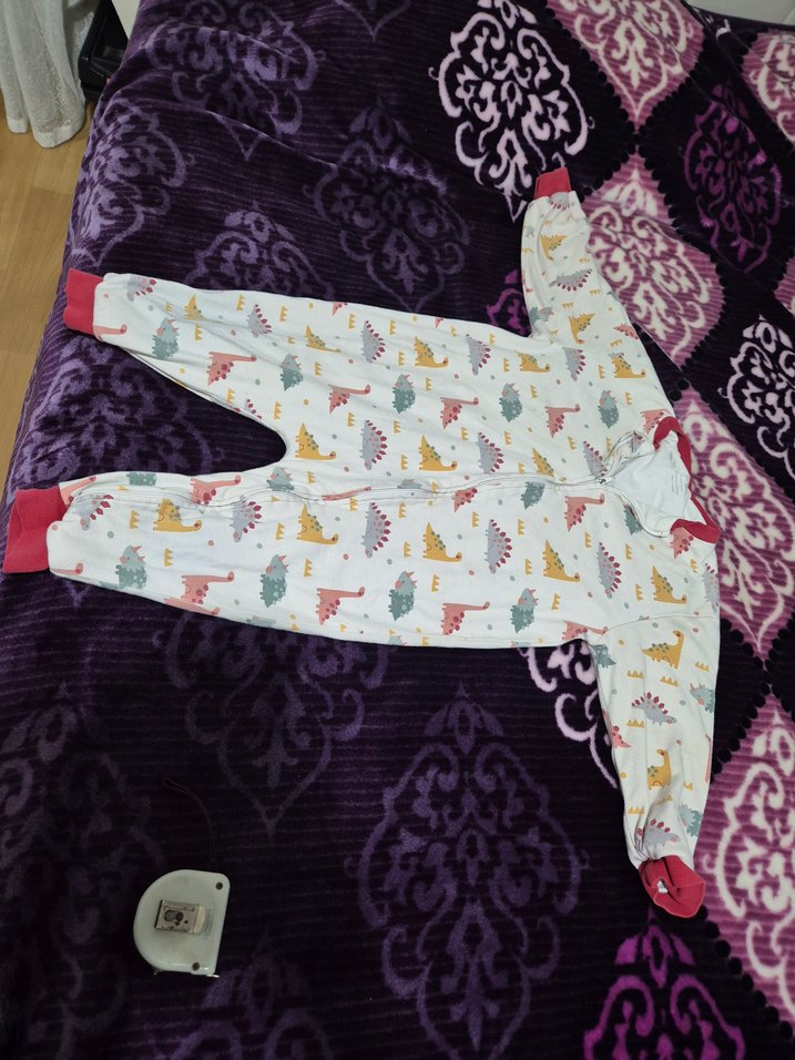 Çocuklar için Çok Renkli Baskılı tulum - Görsel 4