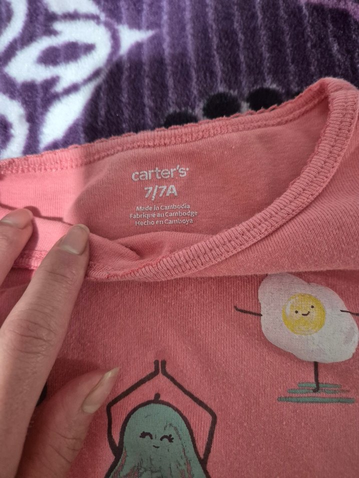 Kız Çocuk Pembe Pamuklu Uzun Kollu Pijama - Görsel 2
