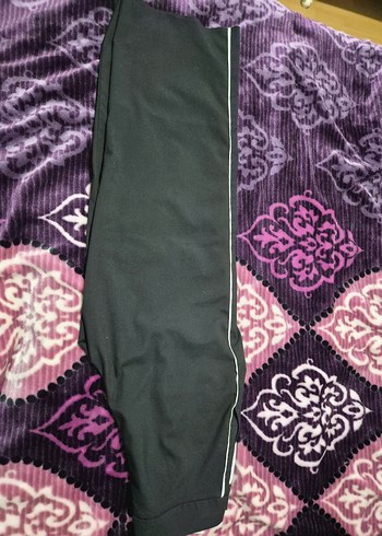 Siyah Midi Kumaş Kadın Pantolon - Görsel 2