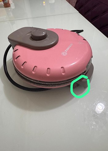  Beden Renk Pastel Pembe bafıl Tost Makinesi
