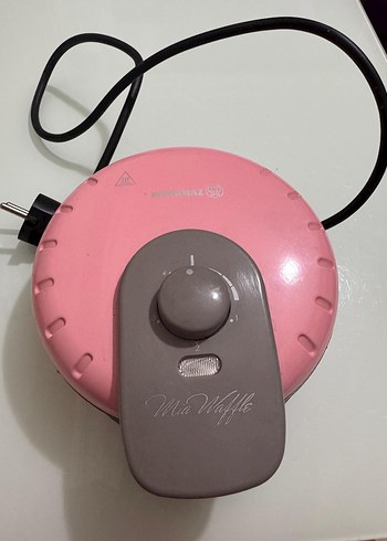 Korkmaz Pastel Pembe bafıl Tost Makinesi