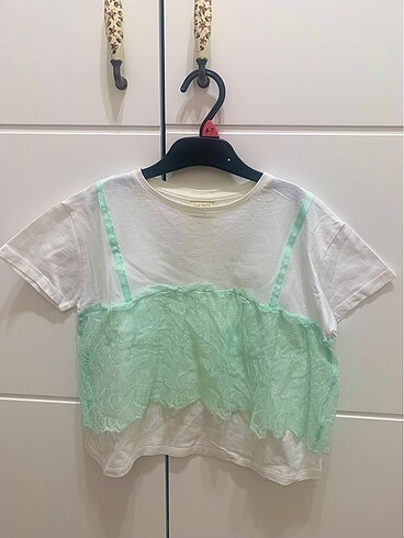 Zara SET- Zara 2 tişört 1 şort -Zara ve koton