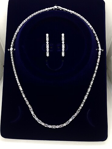  Beden beyaz Renk Zircon set