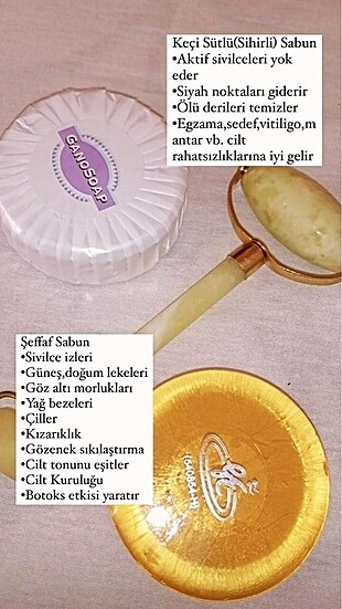 Doğal cilt bakım sabunları