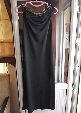 Siyah Uzun Şık elbise