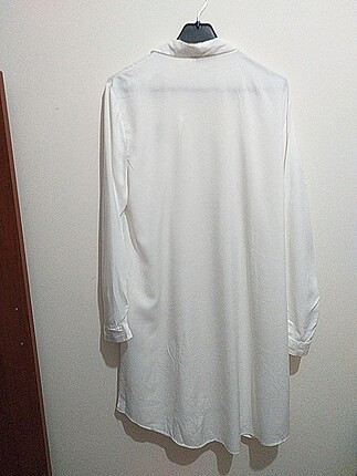 46 Beden beyaz Renk Beyaz tunik gömlek 