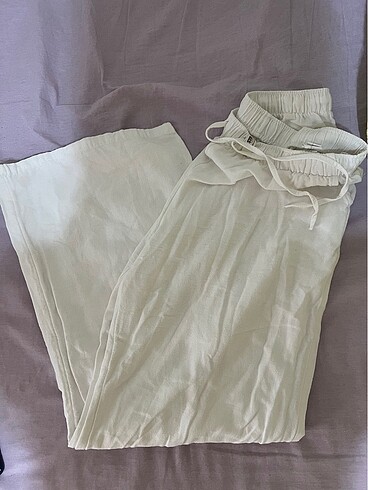 Stradivarius keten pantolon