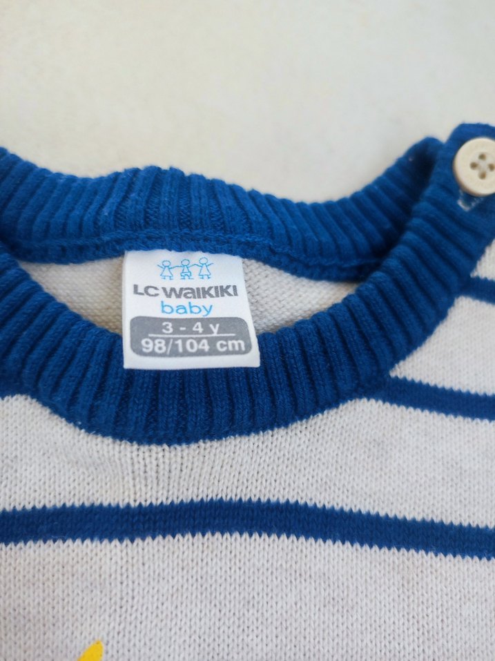 Erkek Bebek Triko Kazak - Görsel 2