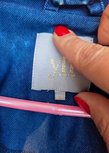 İnce Kot Ceket - Görsel 3