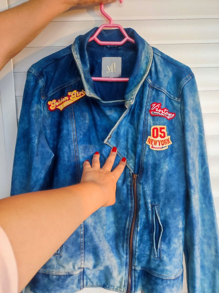 İnce Kot Ceket - Görsel 2