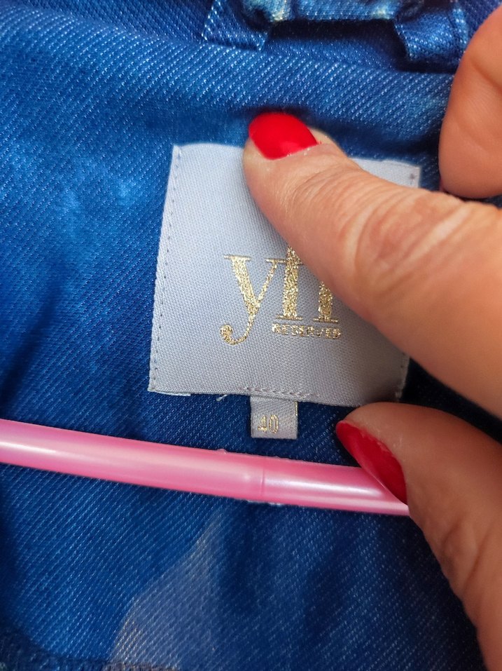 İnce Kot Ceket - Görsel 3