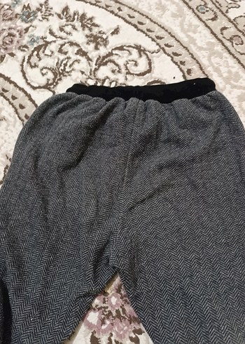 Gri Kadın Midi Kumaş pijama - Görsel 8