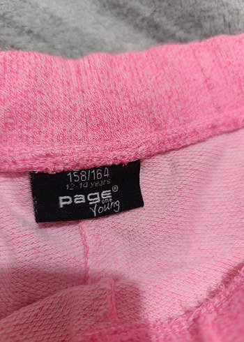 Pembe Pamuklu Kız Şortu - Görsel 5