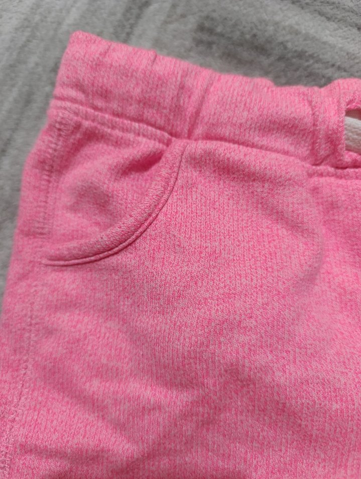 Pembe Pamuklu Kız Şortu - Görsel 4