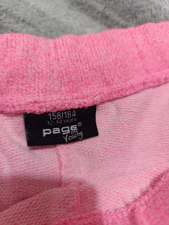 Pembe Pamuklu Kız Şortu - Görsel 5