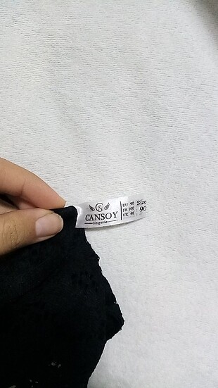 l Beden ssiyah bralet hiç giyilmedi