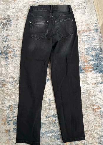 Zara Siyah mom jean - Görsel 7