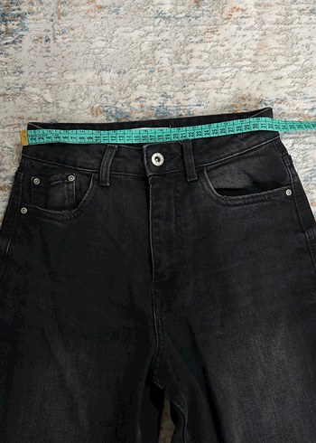 Zara Siyah mom jean - Görsel 3