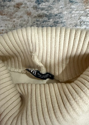 Zara krem rengi ikili takım - Görsel 6