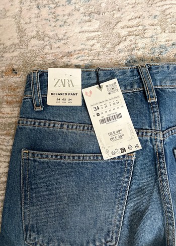 Zara Rahat Kesim Orta Bel Kadın Jean - Görsel 8