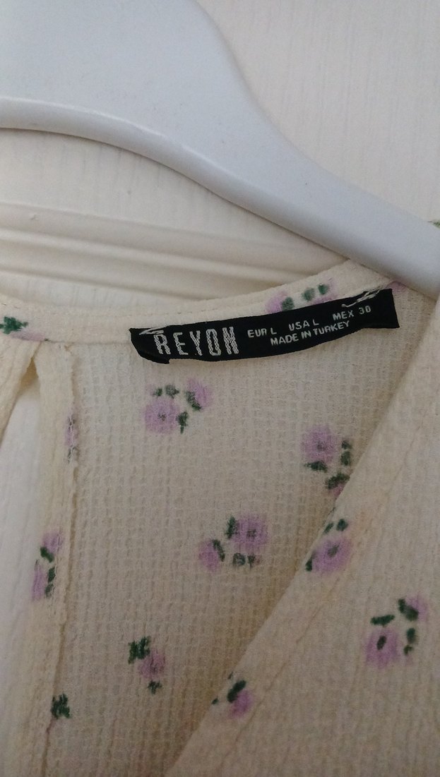 Bej V Yaka Bohem Uzun Elbise - Görsel 2