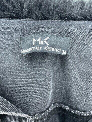36 Beden siyah Renk Muammer Ketenci Kot Ceket %70 İndirimli.