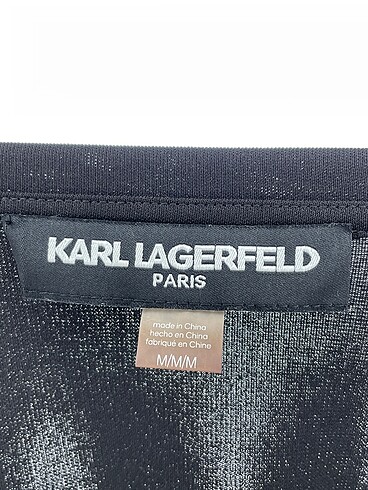 m Beden siyah Renk Karl Lagerfeld Kısa Elbise %70 İndirimli.