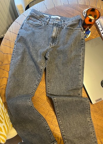 2 adet hiç giyilmemiş mango kot siyah ve gri - Görsel 2