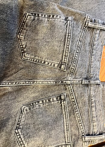 2 adet hiç giyilmemiş mango kot siyah ve gri - Görsel 4