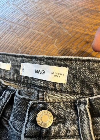 2 adet hiç giyilmemiş mango kot siyah ve gri - Görsel 3