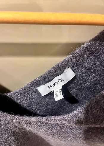 Beyaz V Yaka Örgü Kadın Süveter 2 Adet yüN - Görsel 5