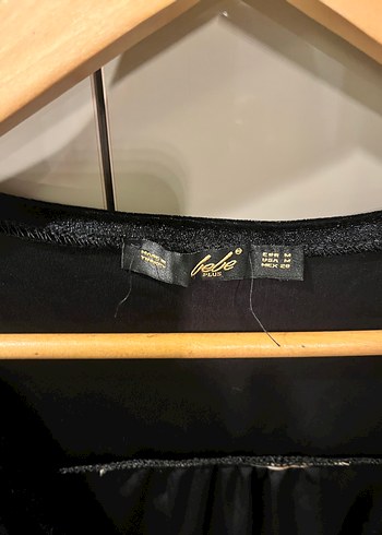 Siyah V Yakalı Kemerli Midi kadife Gotik Elbise - Görsel 3