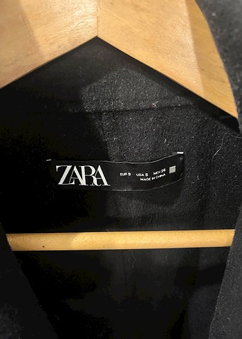 Lacivert Düğmeli kadın kaşe palto - Görsel 3